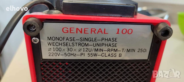 Мини шмиргел General 55W, снимка 4 - Други инструменти - 50641907