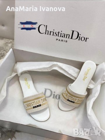 Christian Dior дамски чехли реплика, снимка 1 - Чехли - 33246809