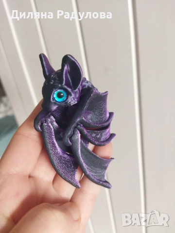 3D отпечатан прилеп, снимка 4 - Други стоки за дома - 52947144