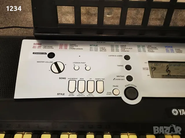 синтезатор клавир YAMAHA YPT-200 пиано с 5 октави , снимка 5 - Синтезатори - 50226793