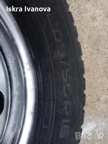 Резервна гума за Пасат 16 цола , снимка 3 - Гуми и джанти - 52187773