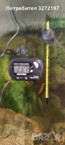 LCD електронен термометър за аквариум,водоустойчив,цифров екран, сензор контролер със сонда, снимка 6 - Оборудване за аквариуми - 43151614