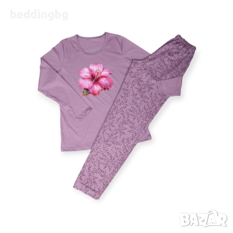 Дамска Памучна #пижама 