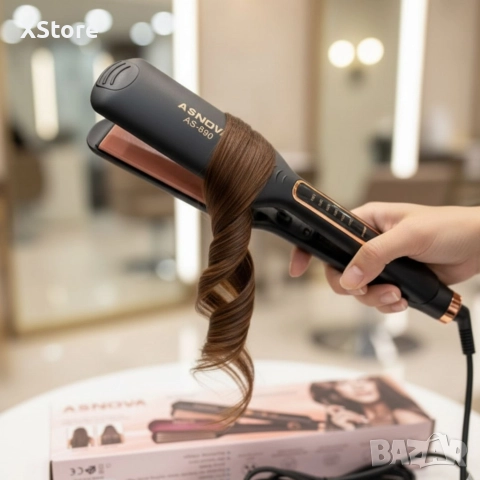 Преса за изправяне на коса, снимка 5 - Преси за коса - 52593304