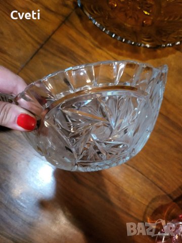 Фруктиери от стъкло ,кристал, снимка 3 - Други - 38037271