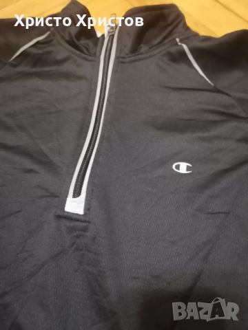 Мъжка блуза CHAMPION ✅Размер L, снимка 2 - Спортни дрехи, екипи - 52750805