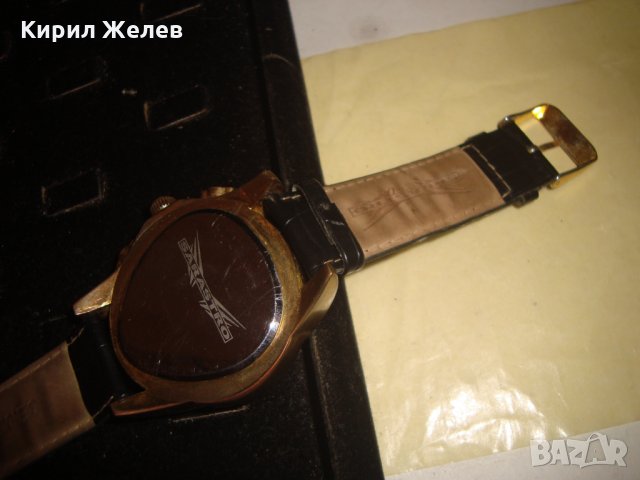 SARASTRO ДИЗАЙНЕРСКИ МАРКОВ МОДЕН ПОЗЛАТЕН ЧАСОВНИК с КАИШКА 21784, снимка 11 - Мъжки - 32714466