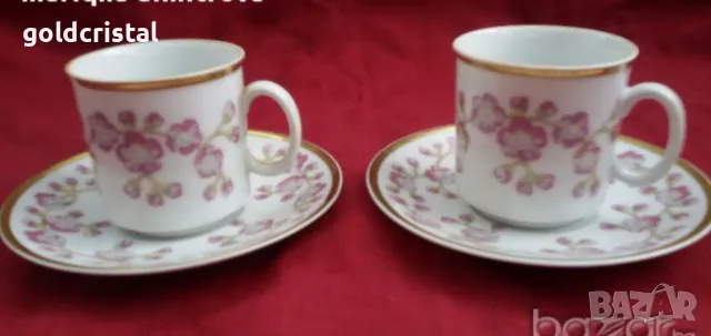  Стар порцелан Чехословакия чашки за кафе 