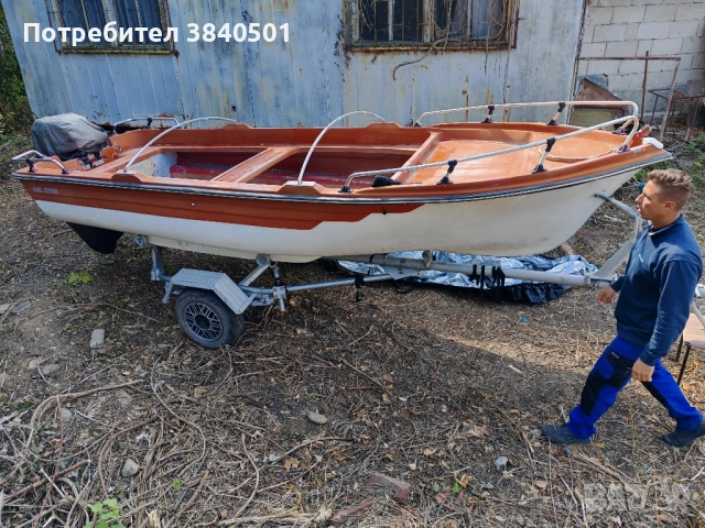 Лодка с двигател , снимка 5 - Воден транспорт - 52328451