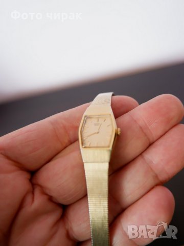 Позлатен дамски часовник Seiko, снимка 4 - Дамски - 32429702