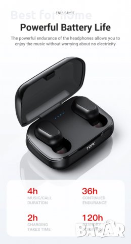 Безжични аудио слушалки Bluetooth F22 TWS F22 , снимка 4 - Bluetooth слушалки - 37473645