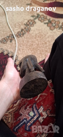 Абаносова фигура, африканска ръчна изработка, снимка 8 - Антикварни и старинни предмети - 52258252