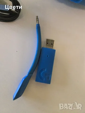 Геймърски слушалки Logitech G733 Blue , снимка 7 - Слушалки за компютър - 49660304