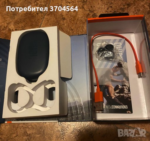 Аудио слушалки Sport In-ear JBL Endurance Peak II, Bluetooth, IPX7, Микрофон, Pure Bass, True Wirele, снимка 2 - Bluetooth слушалки - 43908760