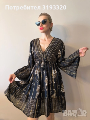 Рокля универсален размер , снимка 2 - Рокли - 52790561