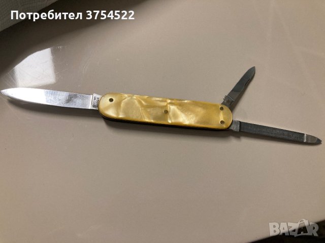 Джобна ножка Solingen , снимка 5 - Антикварни и старинни предмети - 43156992