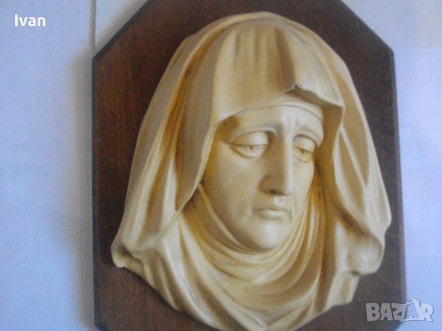 Икона-Декорация за окачване-Алабастър/Порцелан/Дърво-Нова, снимка 7 - Икони - 39729867