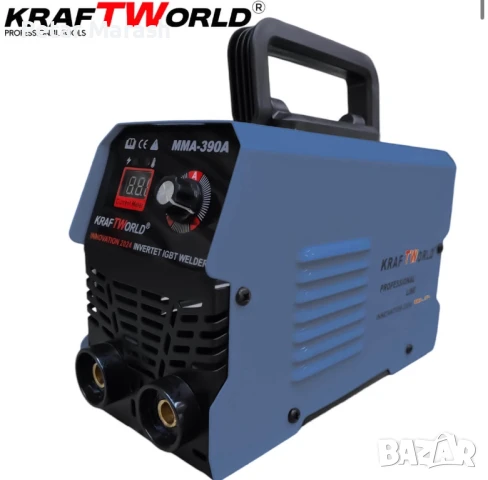 Инверторен Електрожен KraftWorld с Подарък Соларни Очила и Ръкавици – Лек и Компактен, снимка 4 - Други инструменти - 50633332