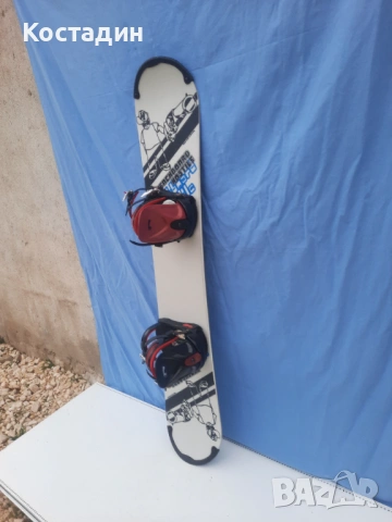 Сноуборд Elan Hostile PSH 141см. с автомати  , снимка 5 - Зимни спортове - 53350011