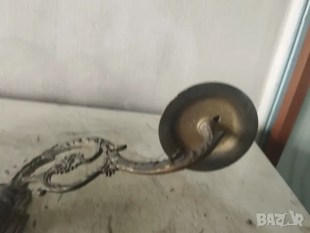 Бароков свещник за пиано,стена, снимка 3 - Лампи за стена - 47632964