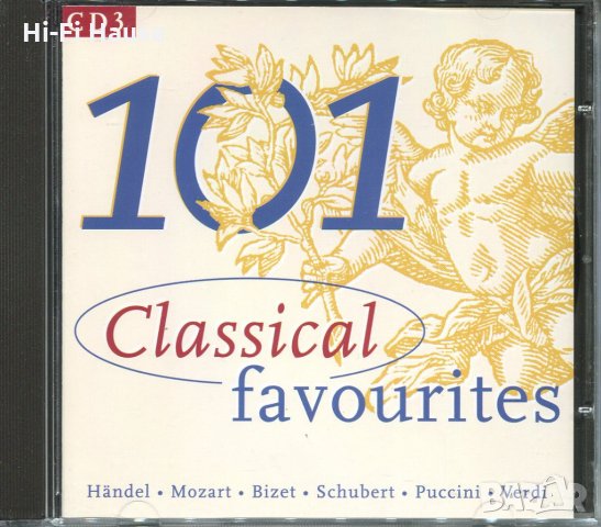 101 Classical Favourites-Hendel Mozart, Bizet,Schubert-1