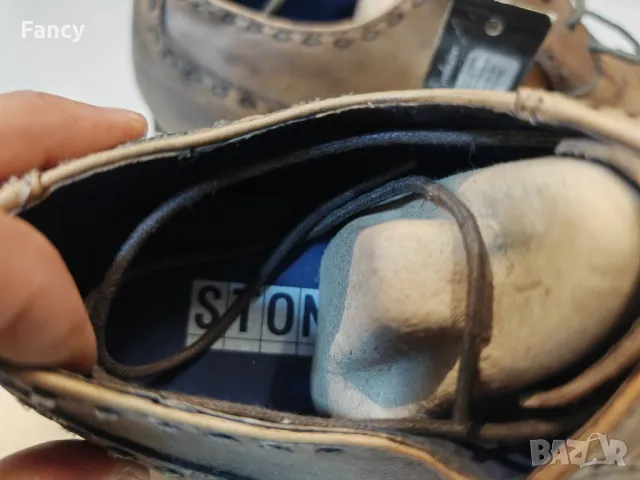 Страхотни обувки Stones exclusive hand made , снимка 11 - Официални обувки - 48118914