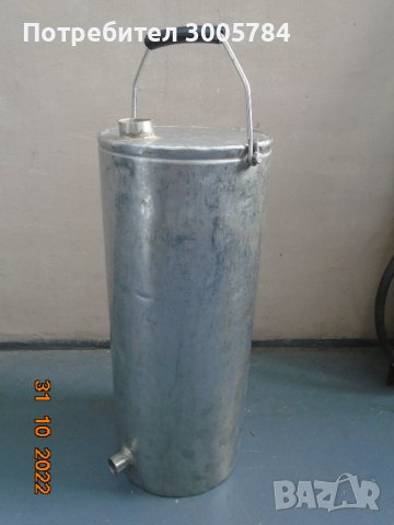 Продавам неръждаемо бидонче 15 литра, снимка 2 - Буркани, бутилки и капачки - 38580336