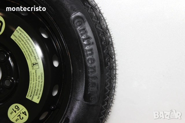 Резервна гума патерица Mercedes W245 B-Class (2005-2011г.) 5x112 66.6, снимка 6 - Гуми и джанти - 53504437