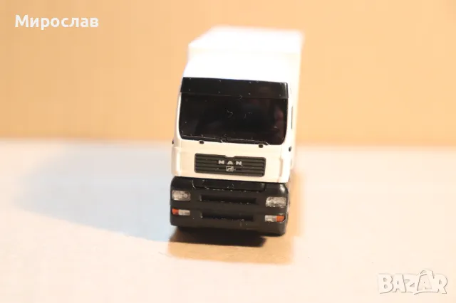 WIKING 1:87 H0 MAN TGA КОЛИЧКА МОДЕЛ КАМИОН ТИР, снимка 2 - Колекции - 49741825