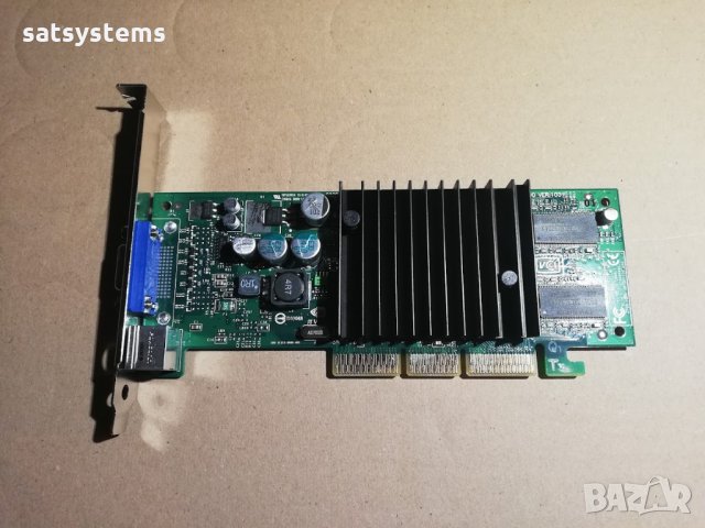 Видео карта NVidia GeForce 4  MSI 8890 ver100 64MB AGP