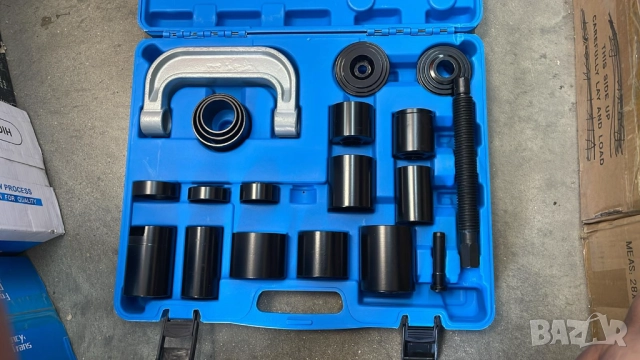 Комплект за демонтаж и монтаж на лагери, шарнири и тампони - 21 части Kraft royal 