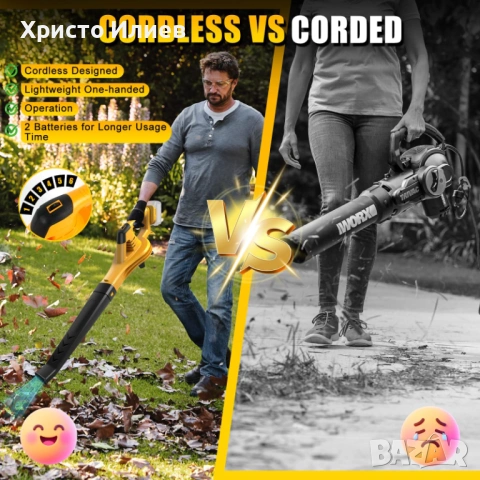 Безжична духалка за листа съвместима с Makita 6 скорости, снимка 3 - Други инструменти - 53558828