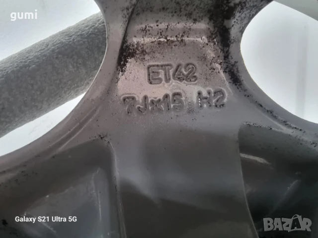 4бр 15ски джанти за MERCEDES 5х112мм A150476 , снимка 8 - Гуми и джанти - 51381941
