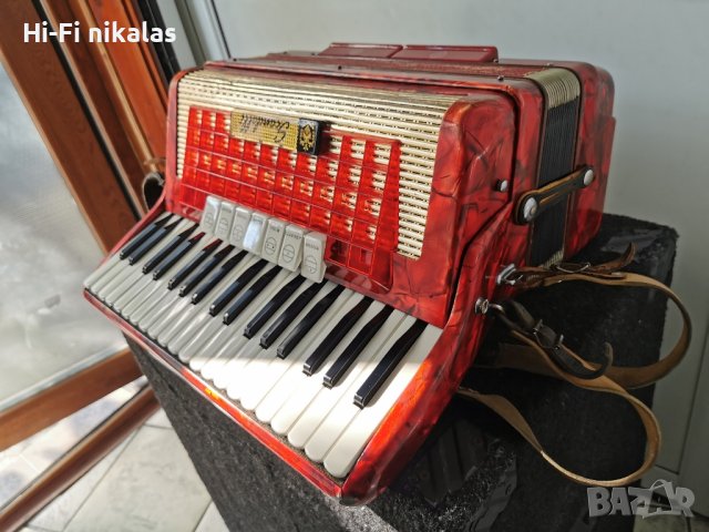акордеон SCANDALLI 80 баса, снимка 5 - Акордеони - 43789614
