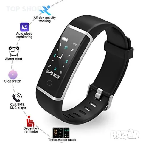 BingoFit Уникален фитнес часовник,GPS часовник за проследяване, Педометър, снимка 5 - Смарт гривни - 48519761