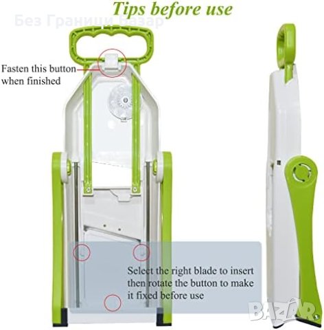 Нов 6-в-1 Многофункционален Резач Ренде за Зеленчуци - Сгъваем, снимка 4 - Други стоки за дома - 43266087