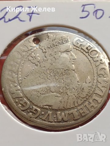 Сребърна монета Орт 1622г. Георг Вилхелм Кьониксберг Източна Прусия 12227, снимка 2 - Нумизматика и бонистика - 42986976