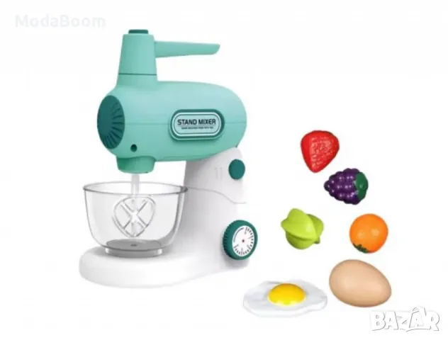 Играчка миксер с аксесоари със звуци и светлини Happy Kitchen, различни цветове, снимка 3 - Играчки за стая - 48425659