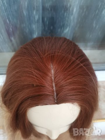 Нова светло кафява перука с път  -75 см - мод.80, снимка 4 - Аксесоари за коса - 20118532