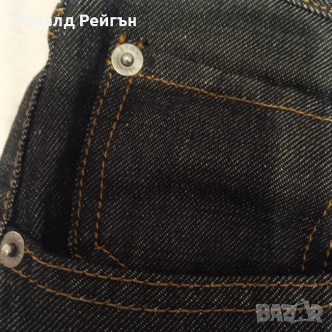 STONE ISLAND W34 MADE IN ITALY 100% оригинални дънки цвят индиго jeans Стоун Айлънд, снимка 5 - Дънки - 53235923