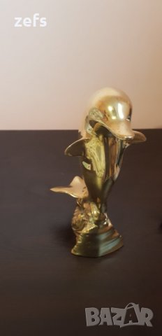 Уникални месингови делфини, снимка 5 - Арт сувенири - 27106880