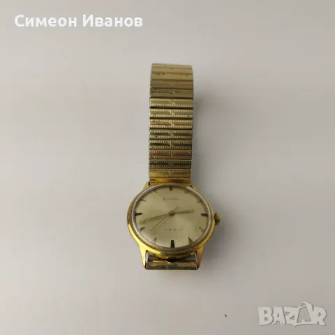  BIFORA 17 Rubis позлатен работещ мъжки ръчен часовник #5454, снимка 3 - Мъжки - 48011345