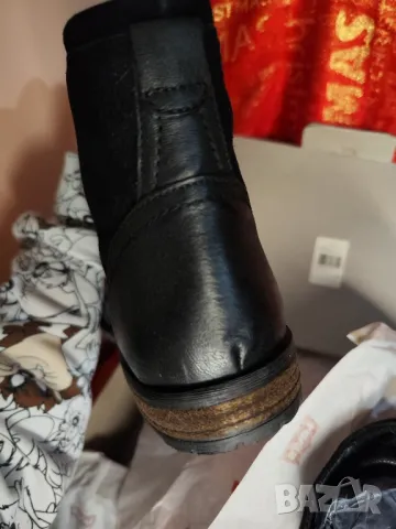 Нови Levi's мъжки боти от естествена кожа, 44, снимка 9 - Мъжки боти - 48263445