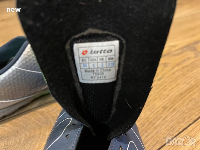 Футболни обувки lotto, 34 номер, снимка 3 - Футбол - 43575662