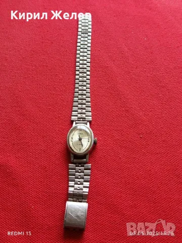 Стар механичен часовник дамски Заря СССР 17 камъка за ремонт части КОЛЕКЦИЯ 26077, снимка 5 - Антикварни и старинни предмети - 50140410