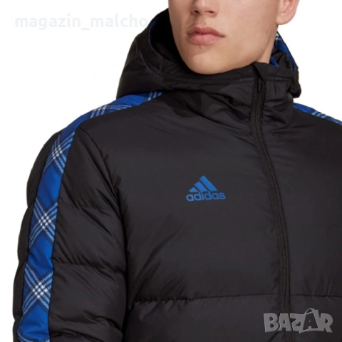 Мъжка Спортна Шуба - ADIDAS Tiro Long Down Hooded Parka Jacket; размери: XS и S, снимка 5 - Якета - 53213245