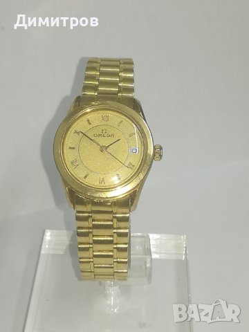 Ω OMEGA дамски автомат/ automatic - 18k Gold/ злато - ORIGINAL, снимка 5 - Дамски - 36833225