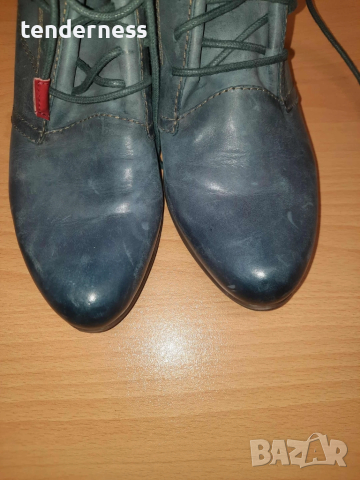 Tamaris, прекрасни боти от естествена кожа, снимка 3 - Дамски боти - 52034253