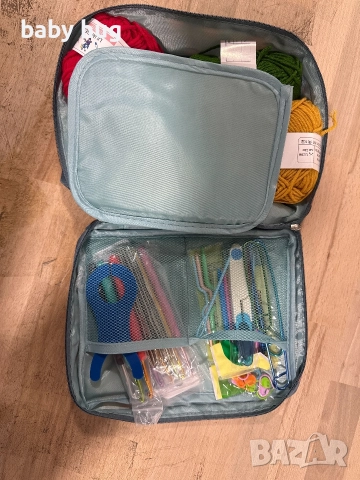 Комплект за плетене с прежда, снимка 5 - Гоблени - 52709291