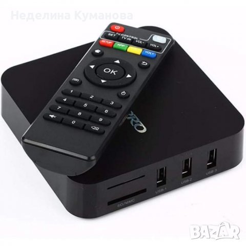 Смарт TV Box + Мини клавиатура, снимка 4 - Приемници и антени - 35419846